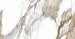 Calacatta Fairy Gold Керамогранит бежевый 60х60 Полированный_2