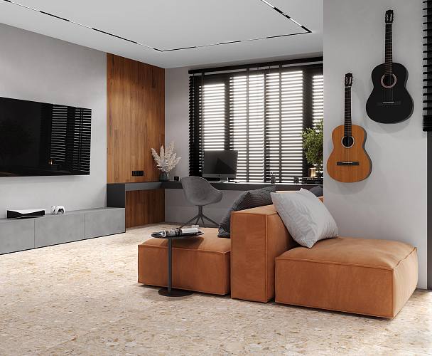 Stony Beige Керамогранит бежевый 80x80 Лаппатированный