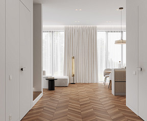 Wood Canarium Chevron M