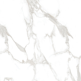 Статуарио Пёфект Сильвер Керамогранит белый 80х80 полированный